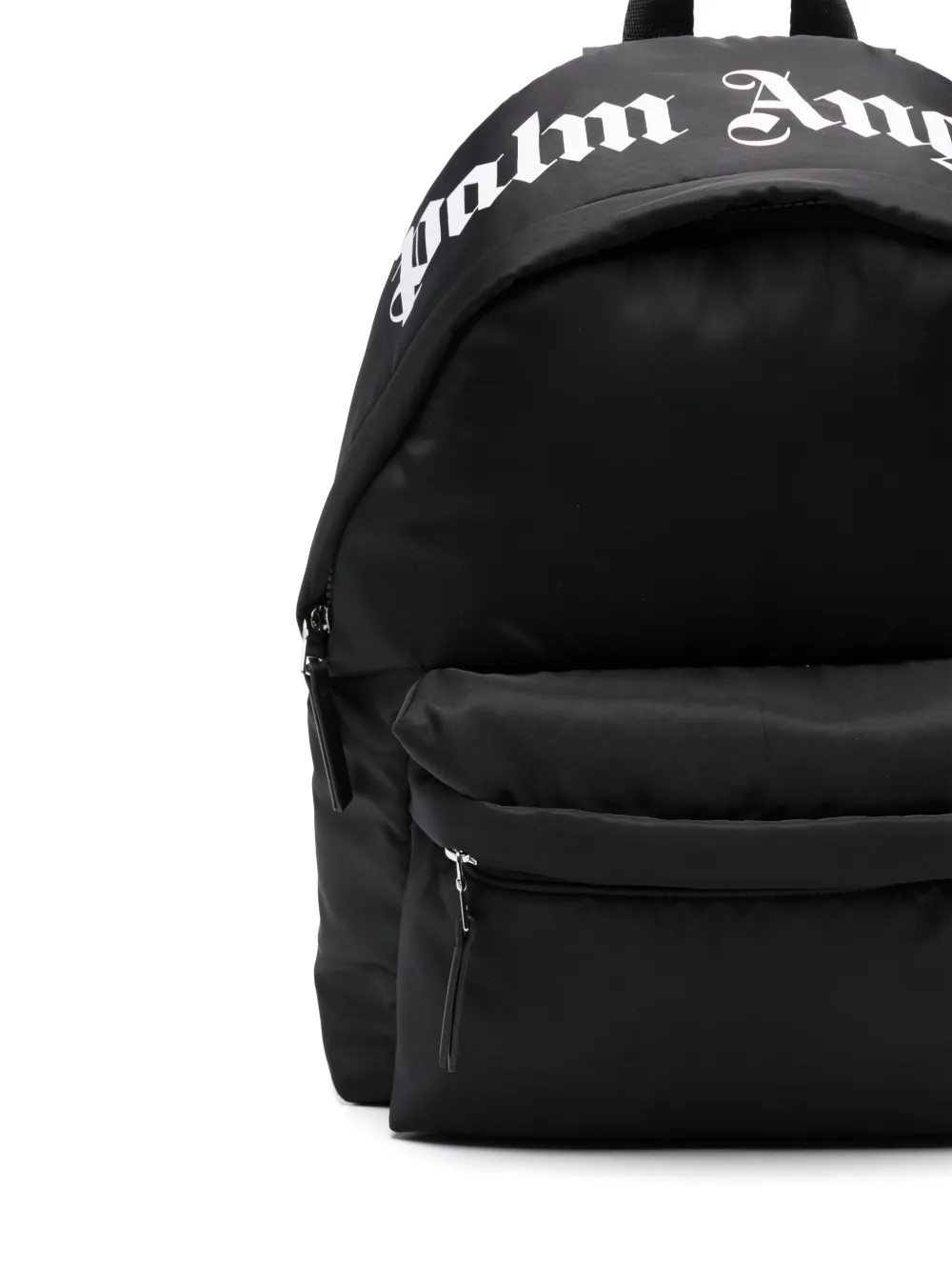 Palm Angels Kids Over Logo rugzak Zwart