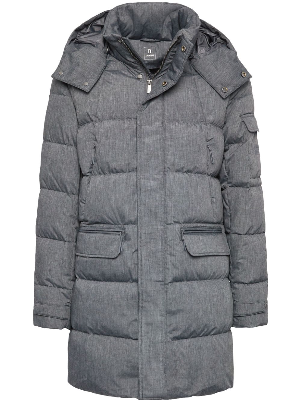 Boggi Milano B-Tech padded jacket - Grey