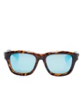 Gucci Eyewear wayfarer-frame sunglasses - Brown
