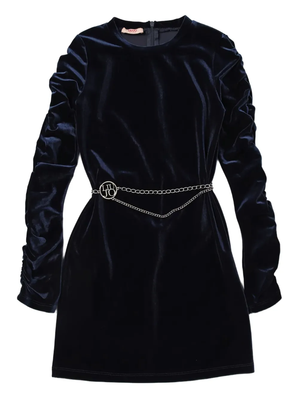 LIU JO ruched chain dress | Blue | Image 1
