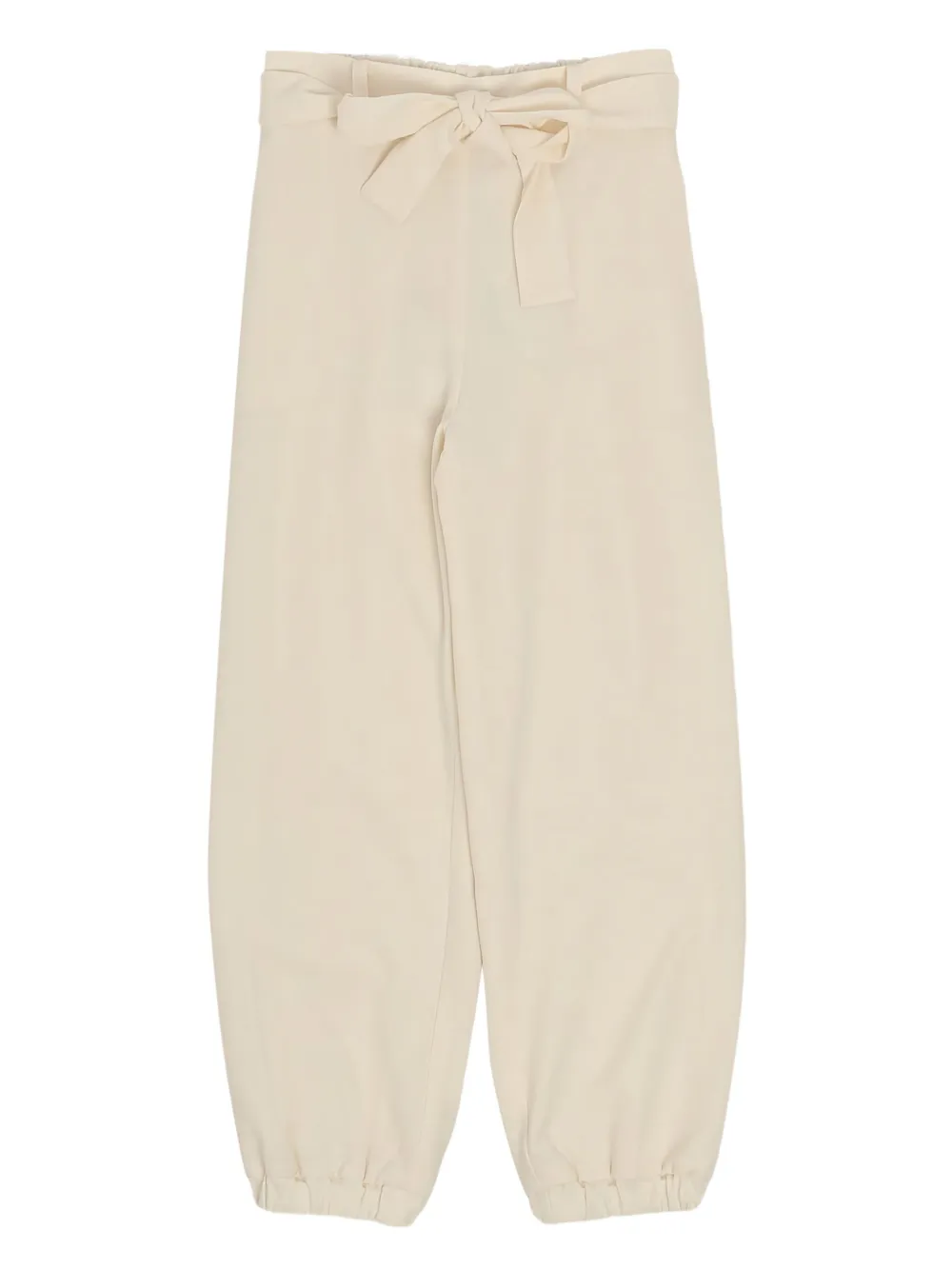 LIU JO tie-waist trousers | Neutrals | Image 1