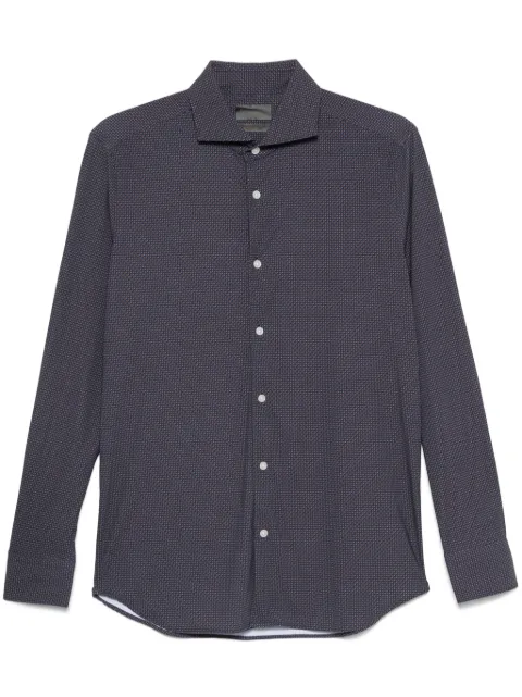 Dell'oglio geometric-print shirt