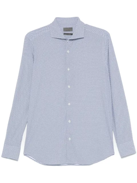 Dell'oglio geometric-print shirt