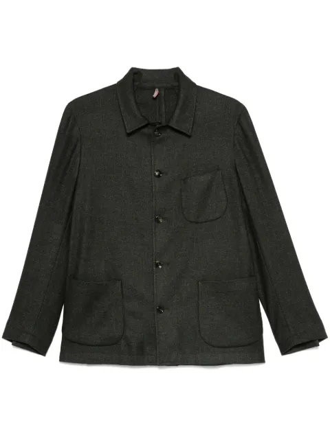 Dell'oglio single-breasted shirt jacket