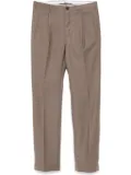 Incotex virgin wool trousers - Brown