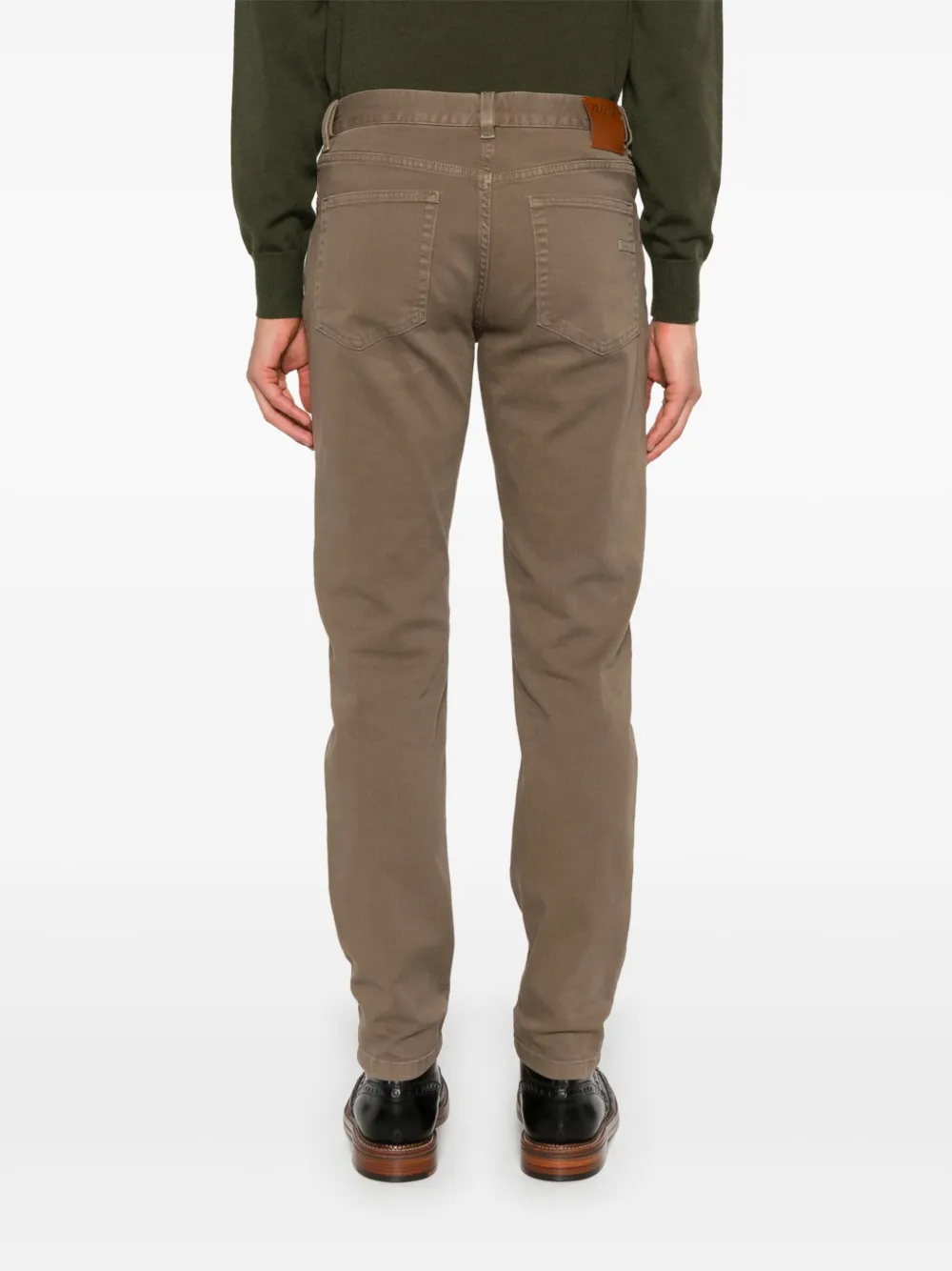 Zegna City broek Bruin