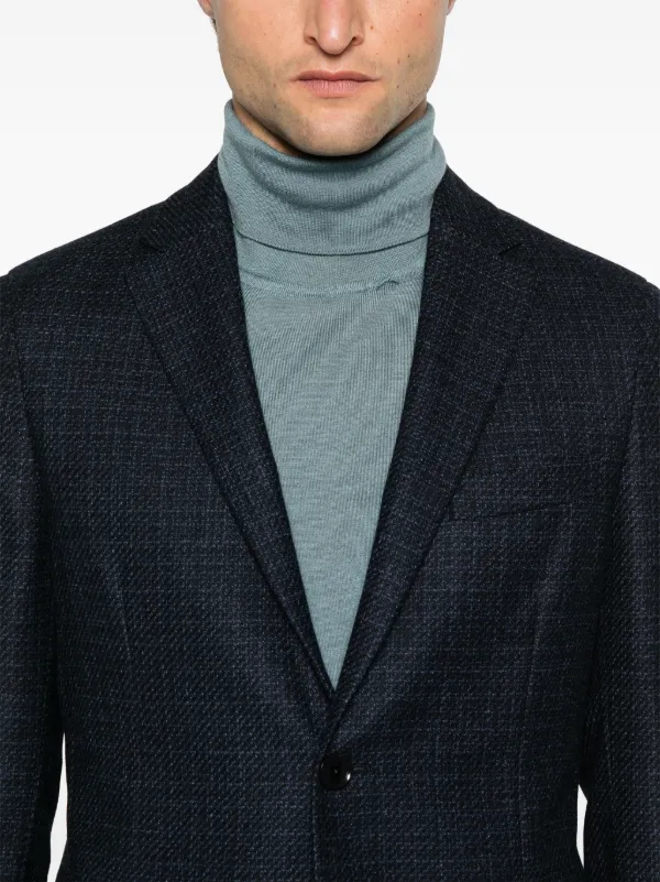 Zegna Wool Blazer | Blue | FARFETCH BH Zegna Wool Blazer | Blue | FARFETCH BH