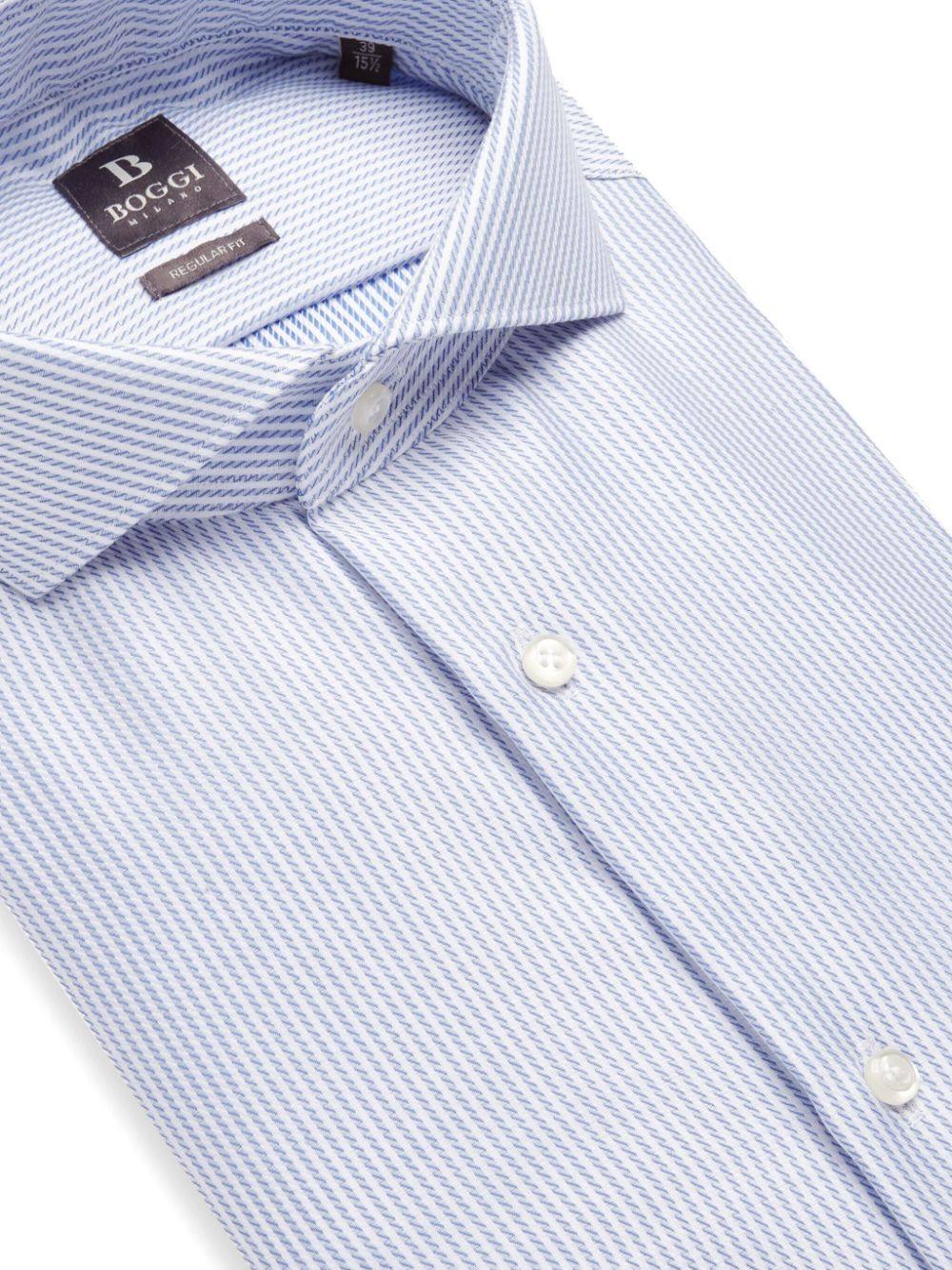 Boggi Milano striped cotton shirt Men