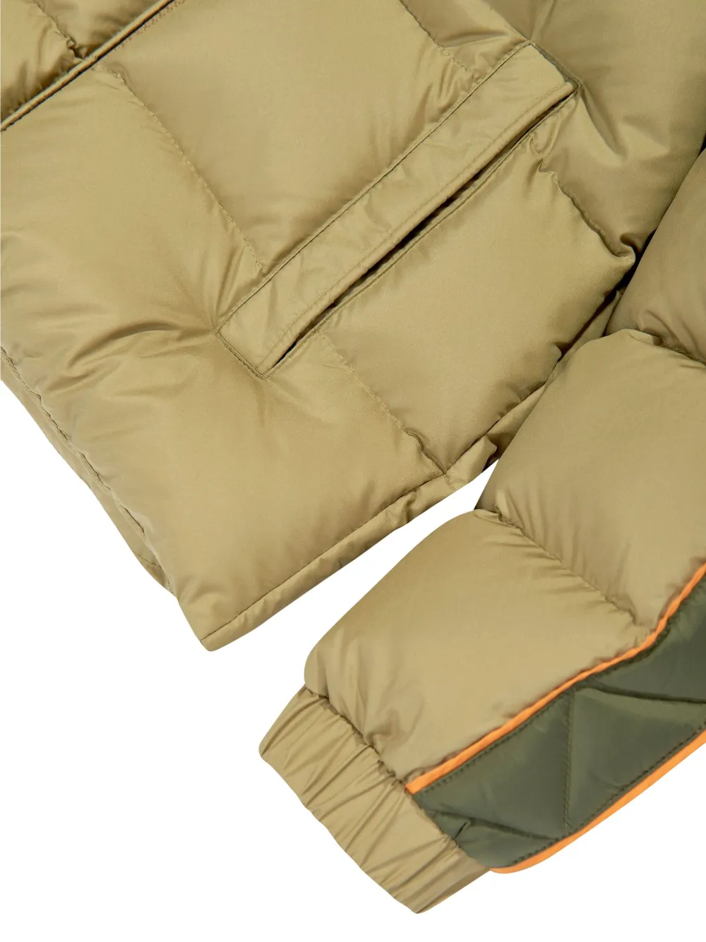 Moncler Enfant Benton donsjack Beige