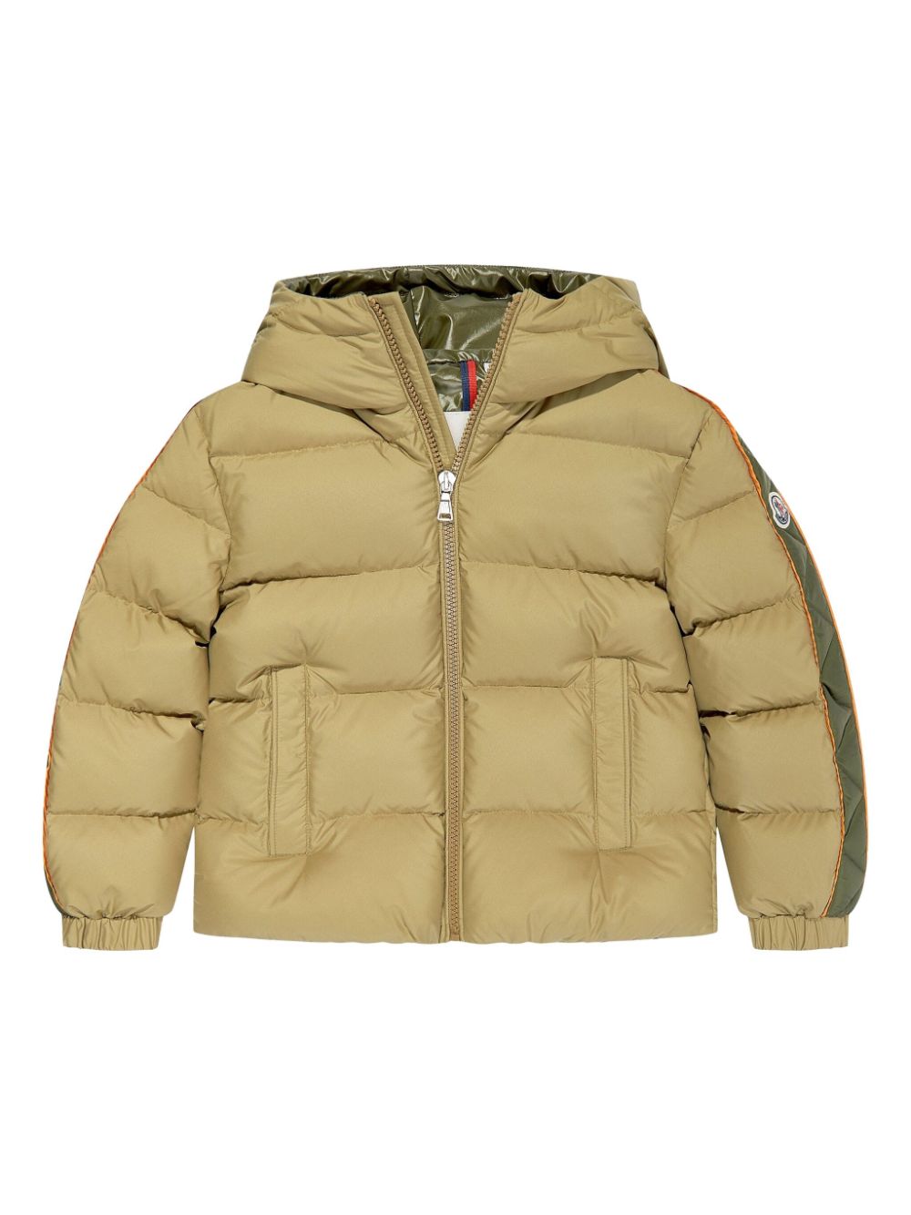 Moncler Enfant Benton donsjack Beige