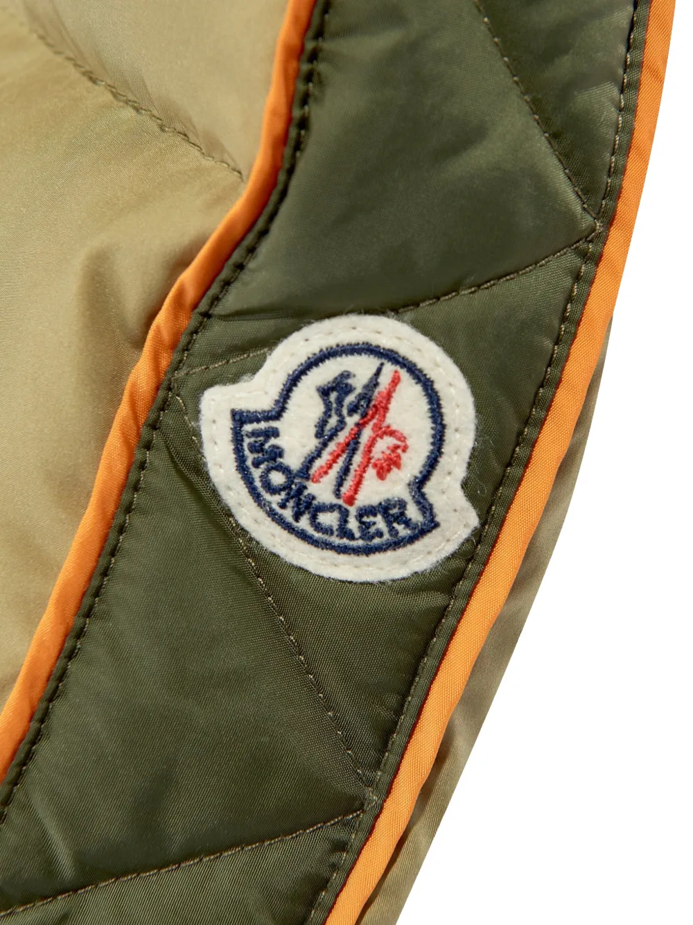 Moncler Enfant Benton donsjack Beige