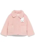 Liu Jo Kids Teddy coat - Pink