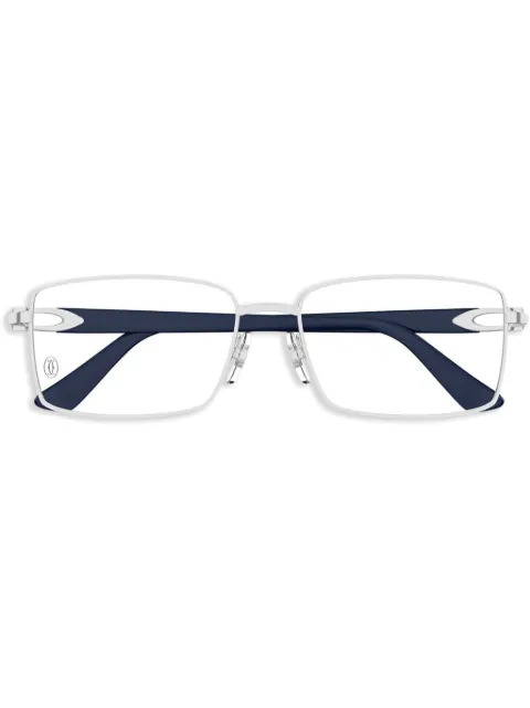 Cartier Eyewear lentes con armazón geométrica