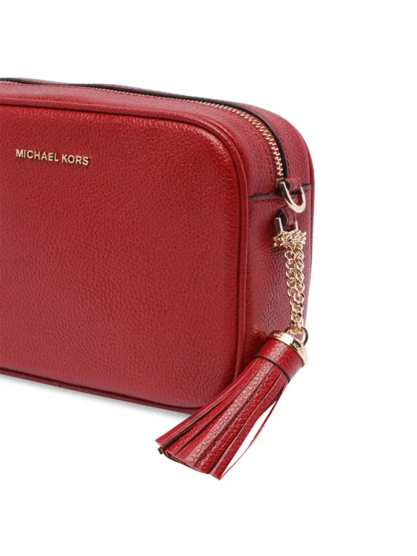 Michael Michael Kors Jet Set Crossbody Bag Red FARFETCH CA