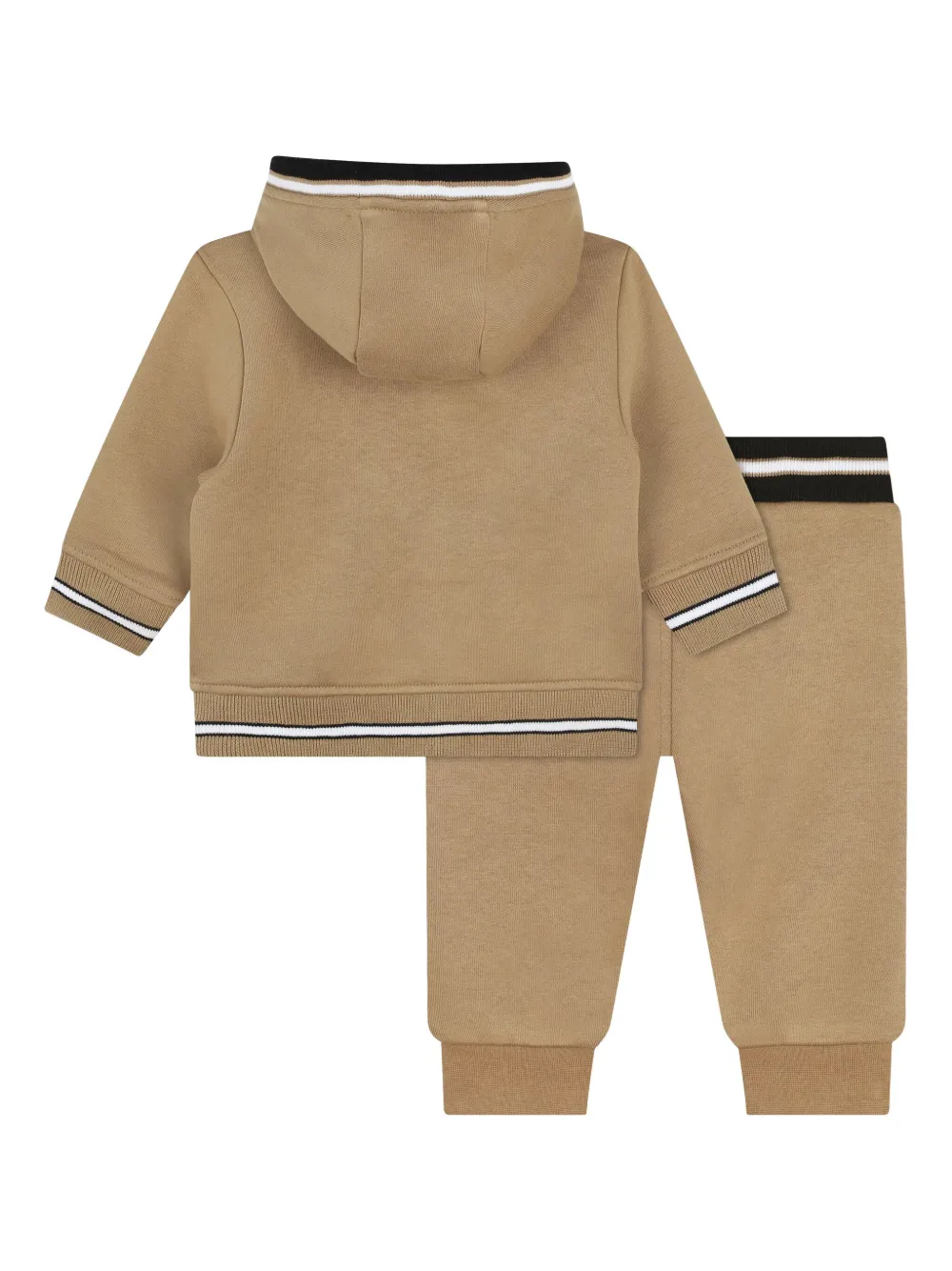 BOSS Kidswear logo-print tracksuit set - Bruin