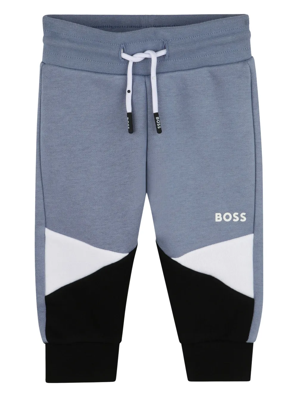 BOSS Kidswear logoprint Tracksuit Set Grey FARFETCH