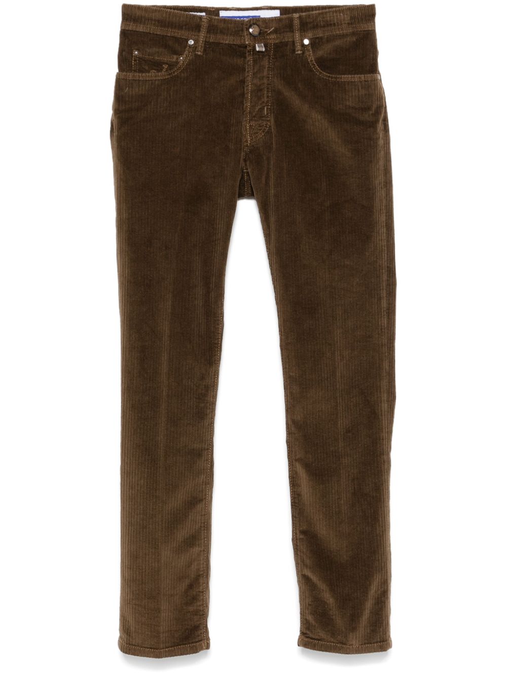 Jacob Cohen Bard Trousers In Brown