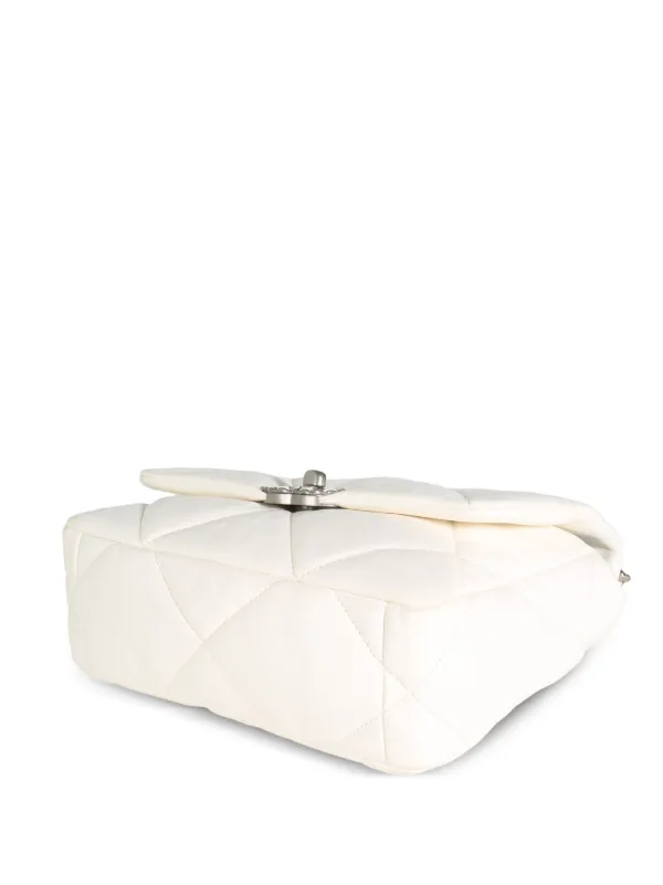 CHANEL Pre-Owned 2021-2023 19 ダブルフラップ ショルダーバッグ S