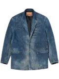 Diesel x Damiano David D-Over blazer - Blue