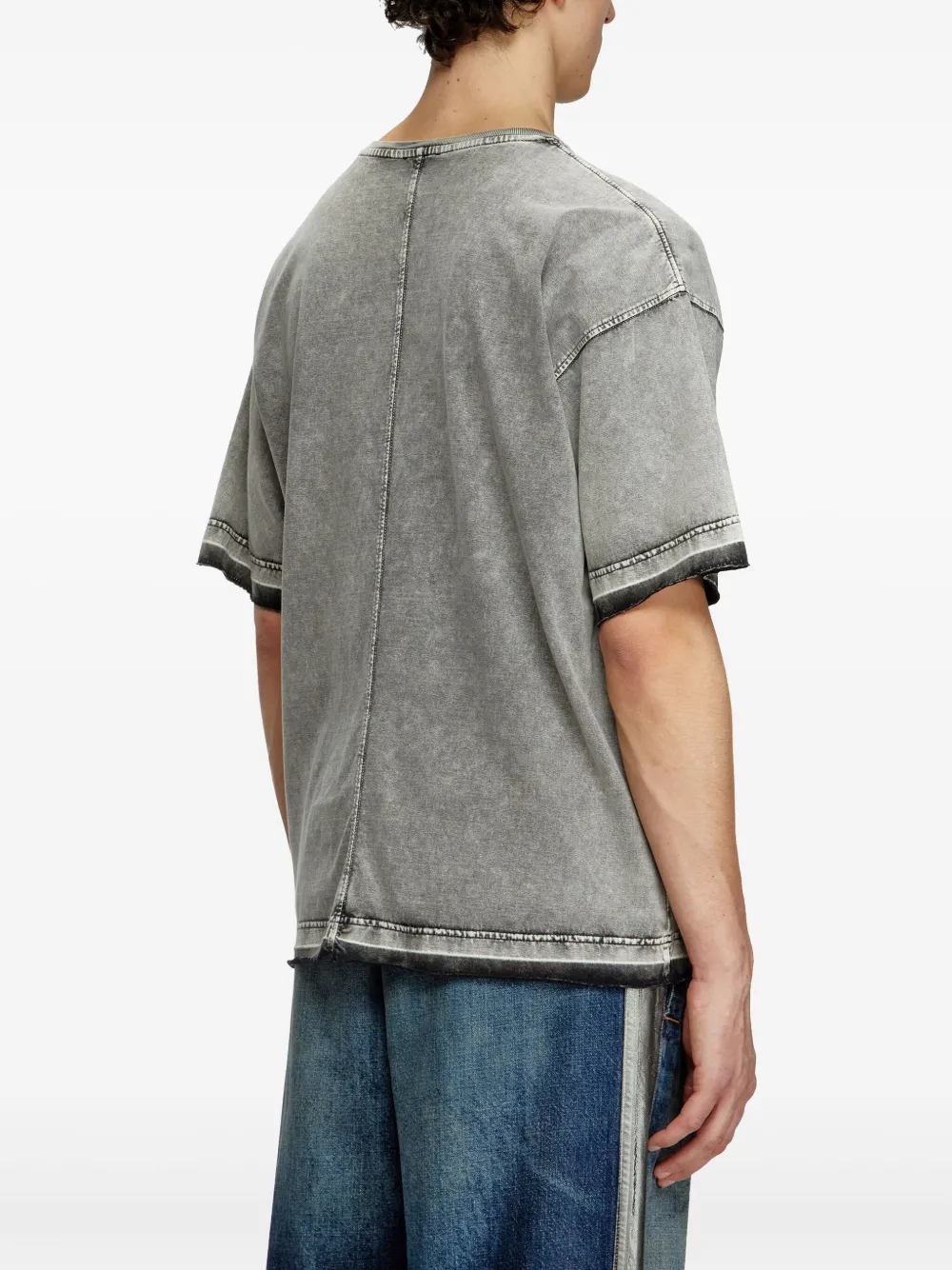 Diesel T-Hoxt T-shirt Grijs
