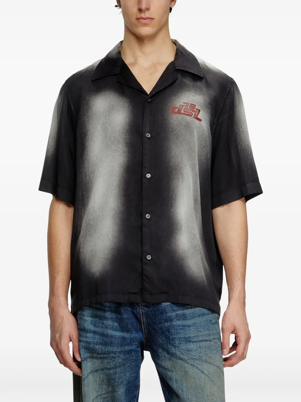 Diesel S-Elly overhemd Zwart