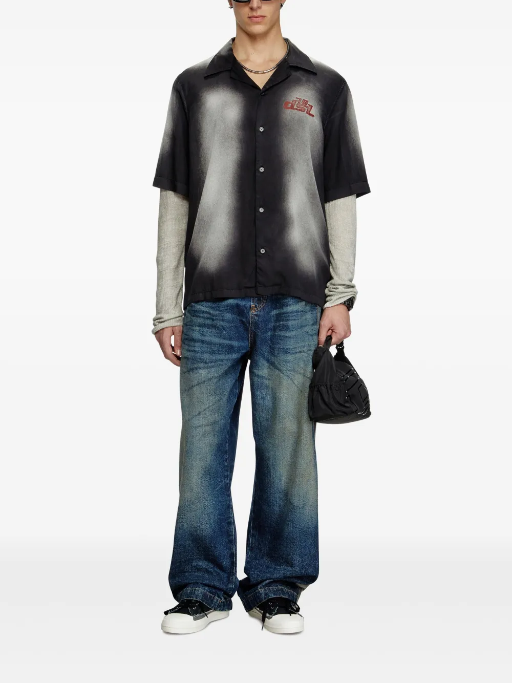 Diesel S-Elly shirt - Zwart