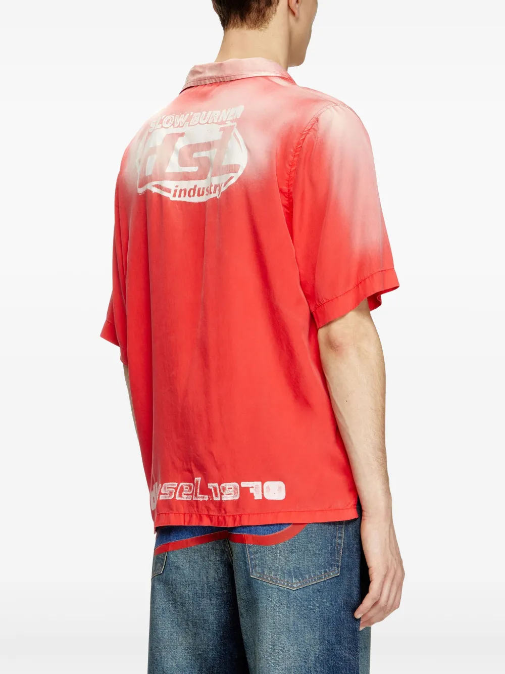 Diesel S-Elly overhemd Rood