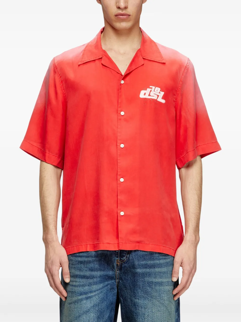  Diesel S-elly Shirt - Red 