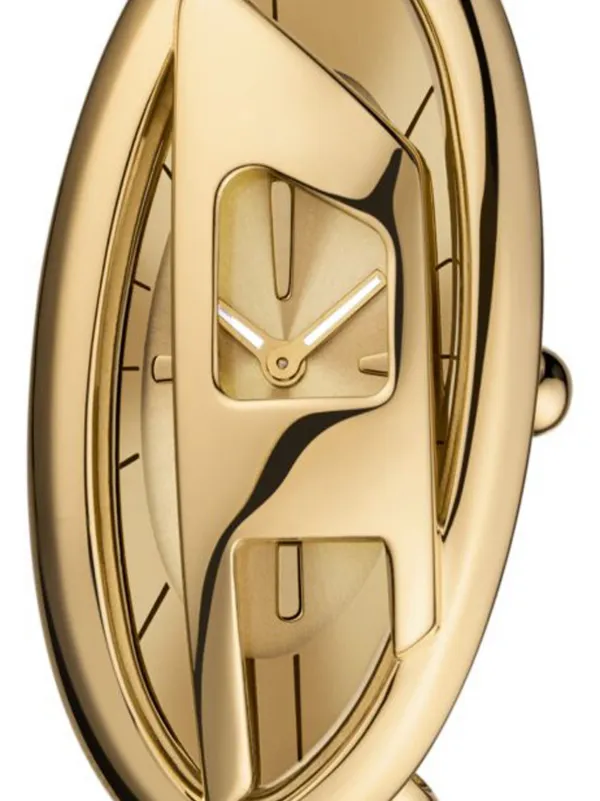 Diesel D-Era two-hand gold-tone Stainless Steel Watch | Gold