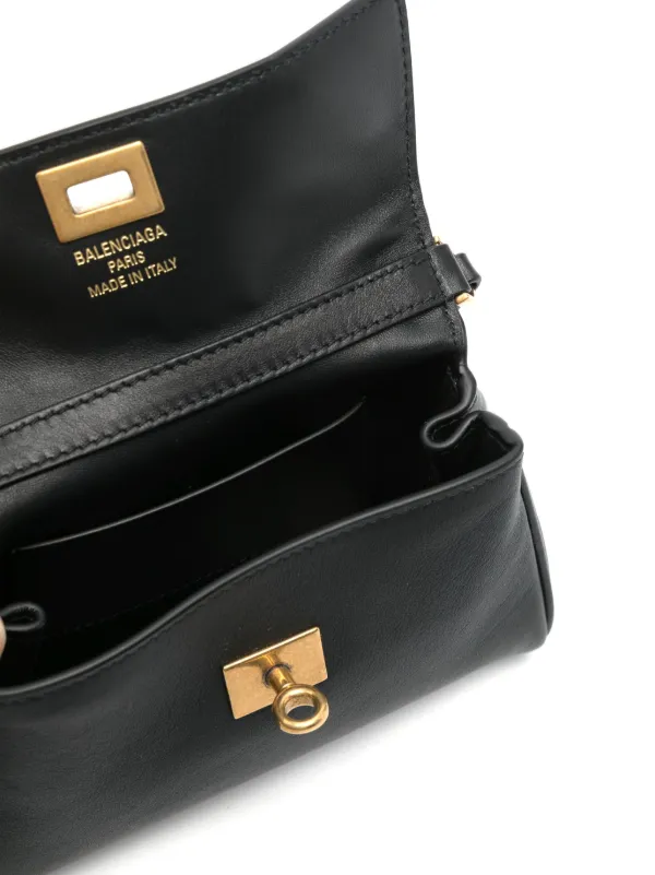 Balenciaga ロデオ ハンドバッグ ナノ | ブラック | FARFETCH JP