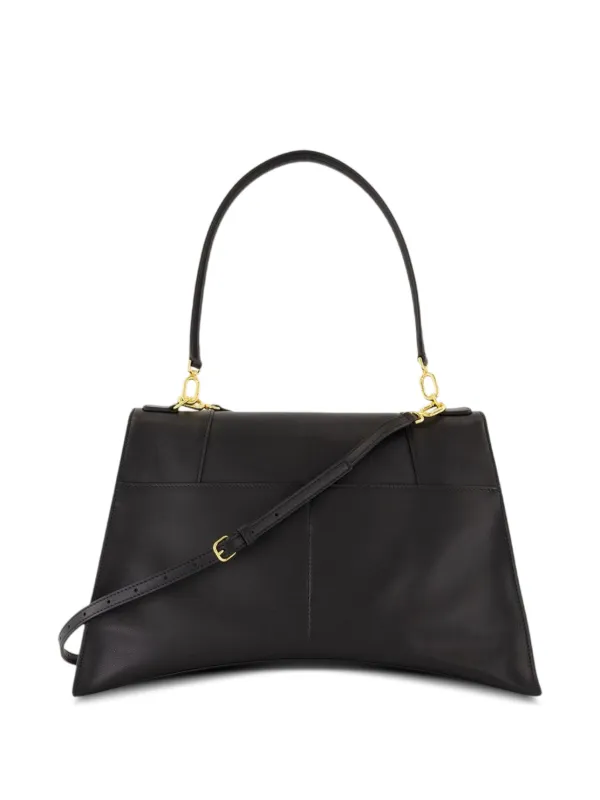 Balenciaga アワーグラス ソフト ショルダーバッグ M | ブラック