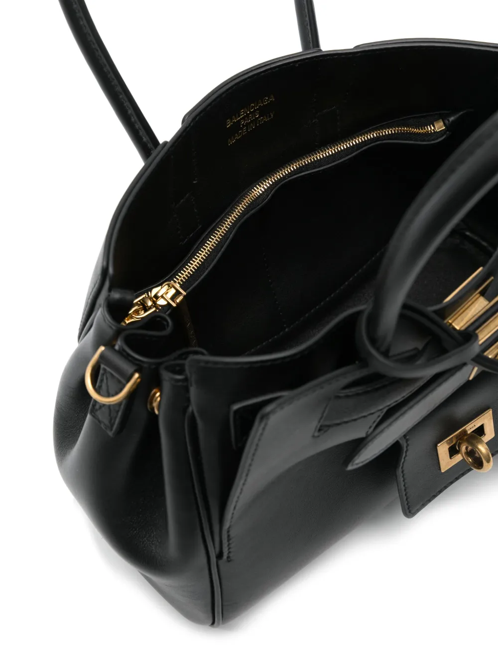 Balenciaga Bel Air mini-shopper Zwart