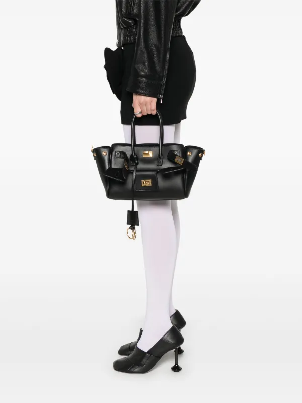 【VIP価格】BALENCIAGA Bel Air mini Handbag Women's Bel Air Carry All Bag Mini in Black | Balenciaga US