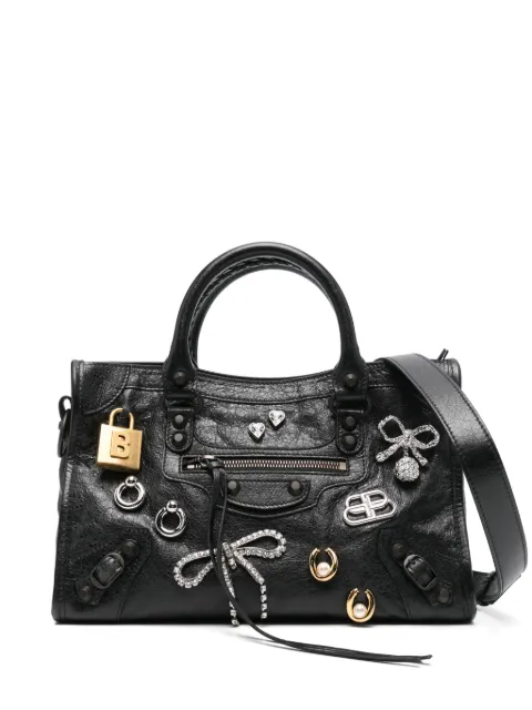 Balenciaga Le City Pins liten totebag