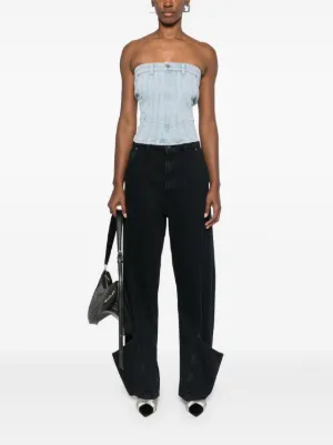 美品 ティエリーミュグレー セットアップスーツ ネイビー サイズ36*FC496 Mugler（ミュグレー）ウィメンズ - FARFETCH