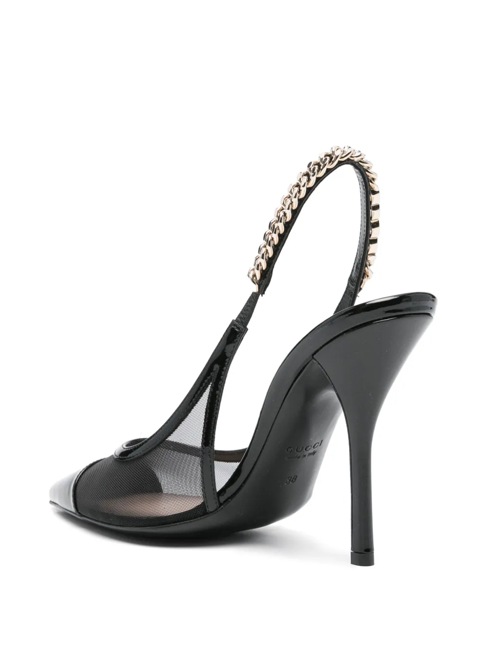 Gucci 110mm Signoria slingback pumps Black