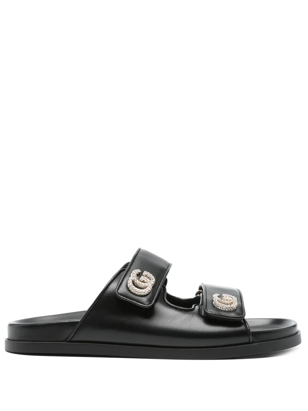 Gucci Double G sandals Black