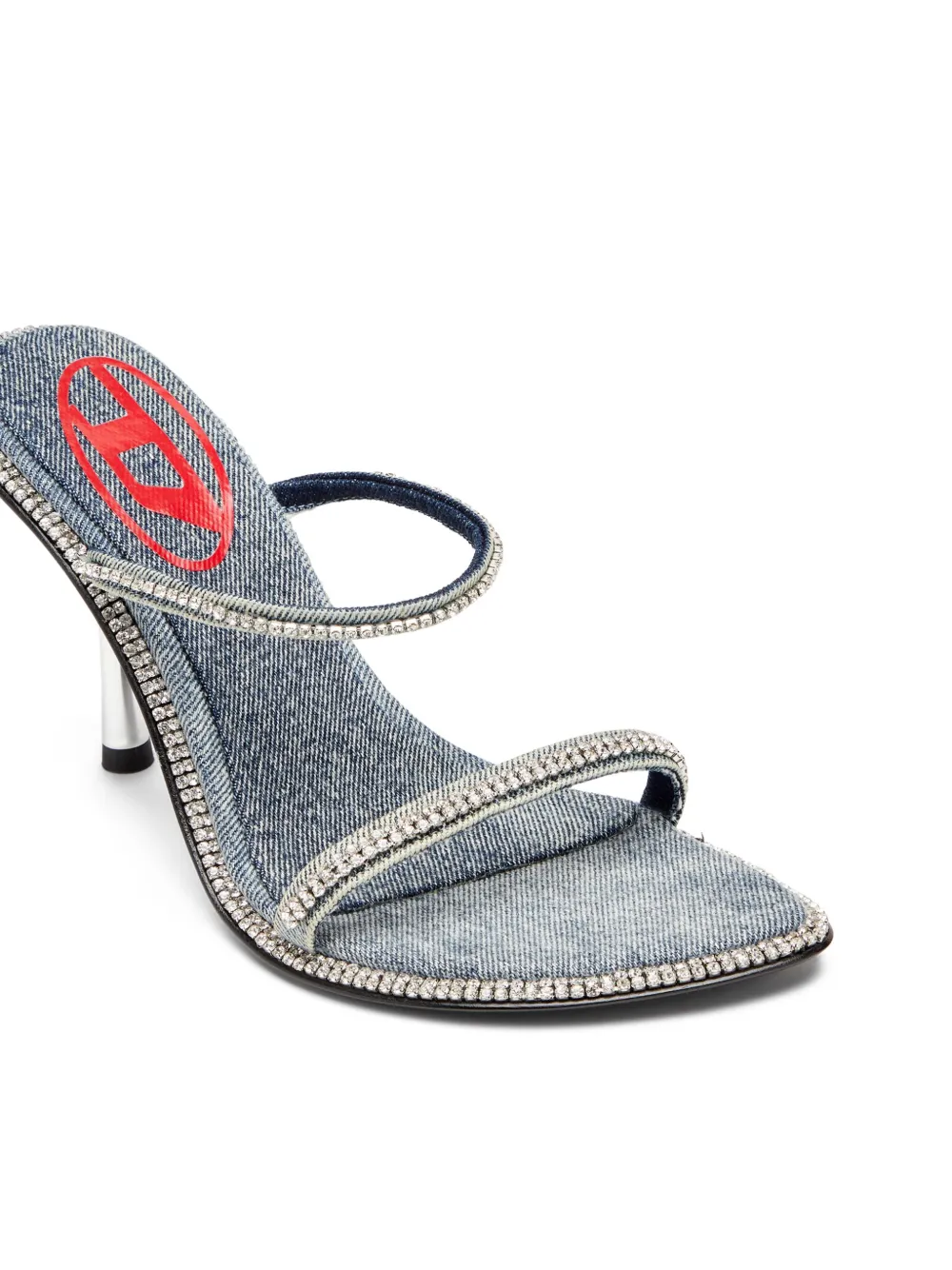 Diesel D-Havanna mules Silver