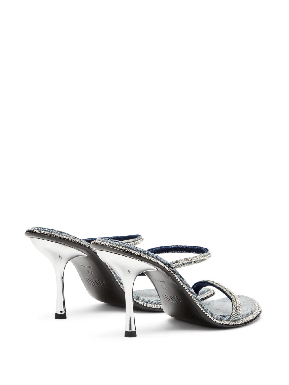 Diesel D-Havanna mules Silver