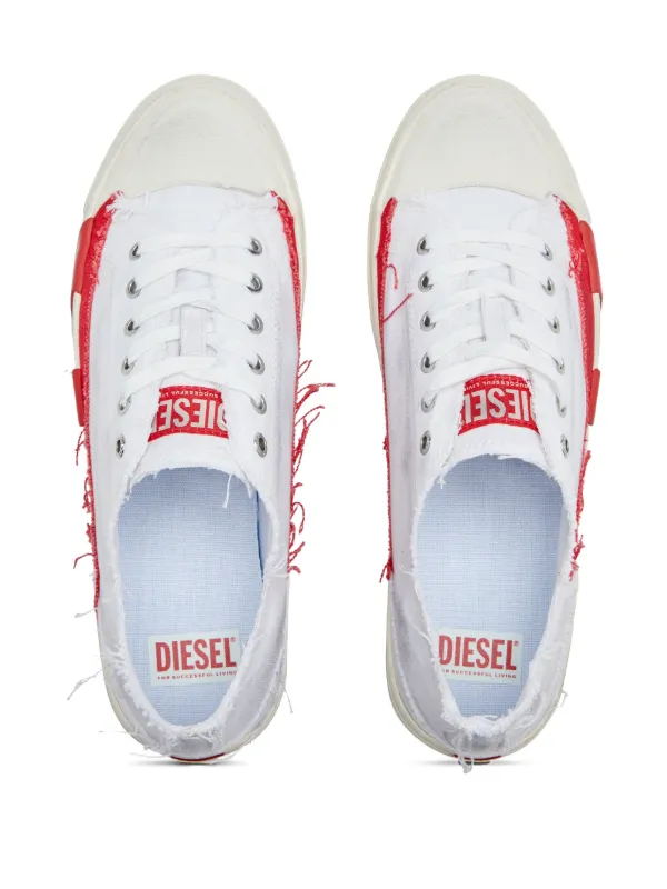【関税込み】Diesel ホワイト S-D-Verse So スニーカー Diesel S-D-Verse Sneakers | White | FARFETCH