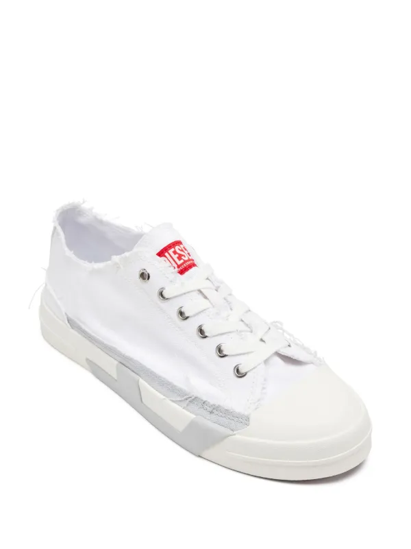 Diesel S-D-Verse Low Trainers | White | FARFETCH