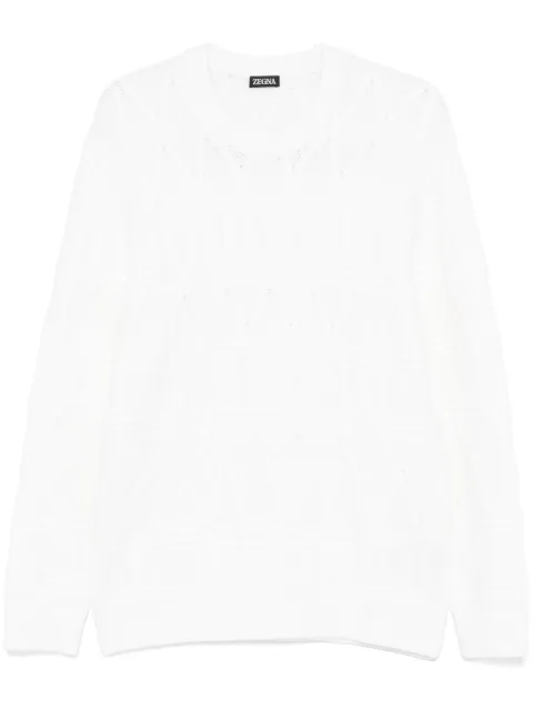 Zegna cable-knit sweater