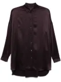 Agnona silk blouse - Purple