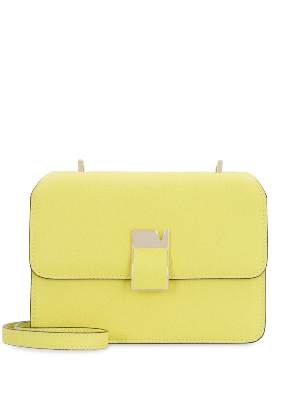 Valextra mini Nolo crossbody bag - Yellow Cover