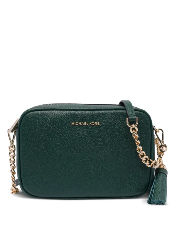 Michael Michael Kors Jet Set Crossbody Bag Green FARFETCH IE