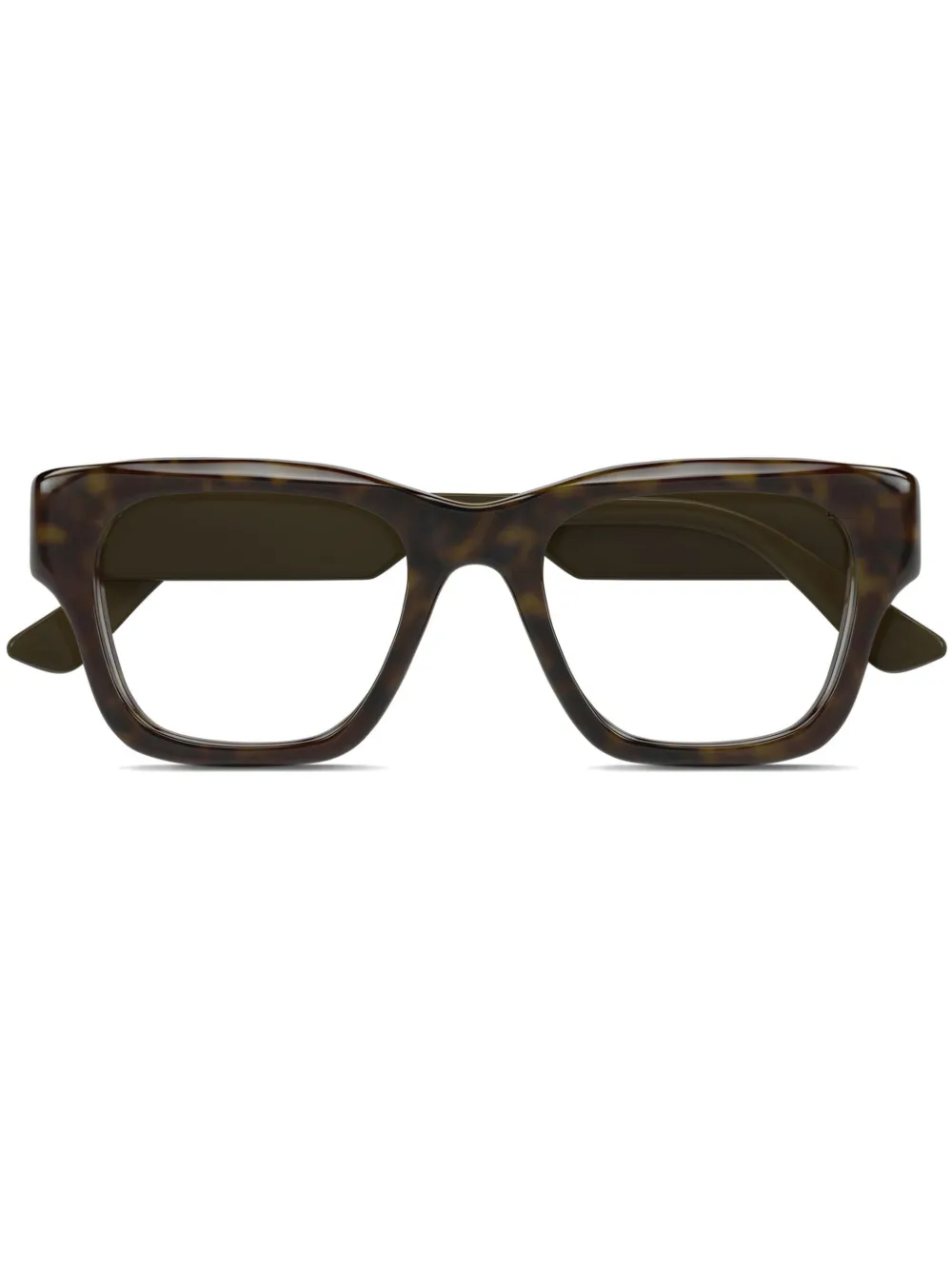 Gucci Eyewear square-frame glasses | Brown | Image 1