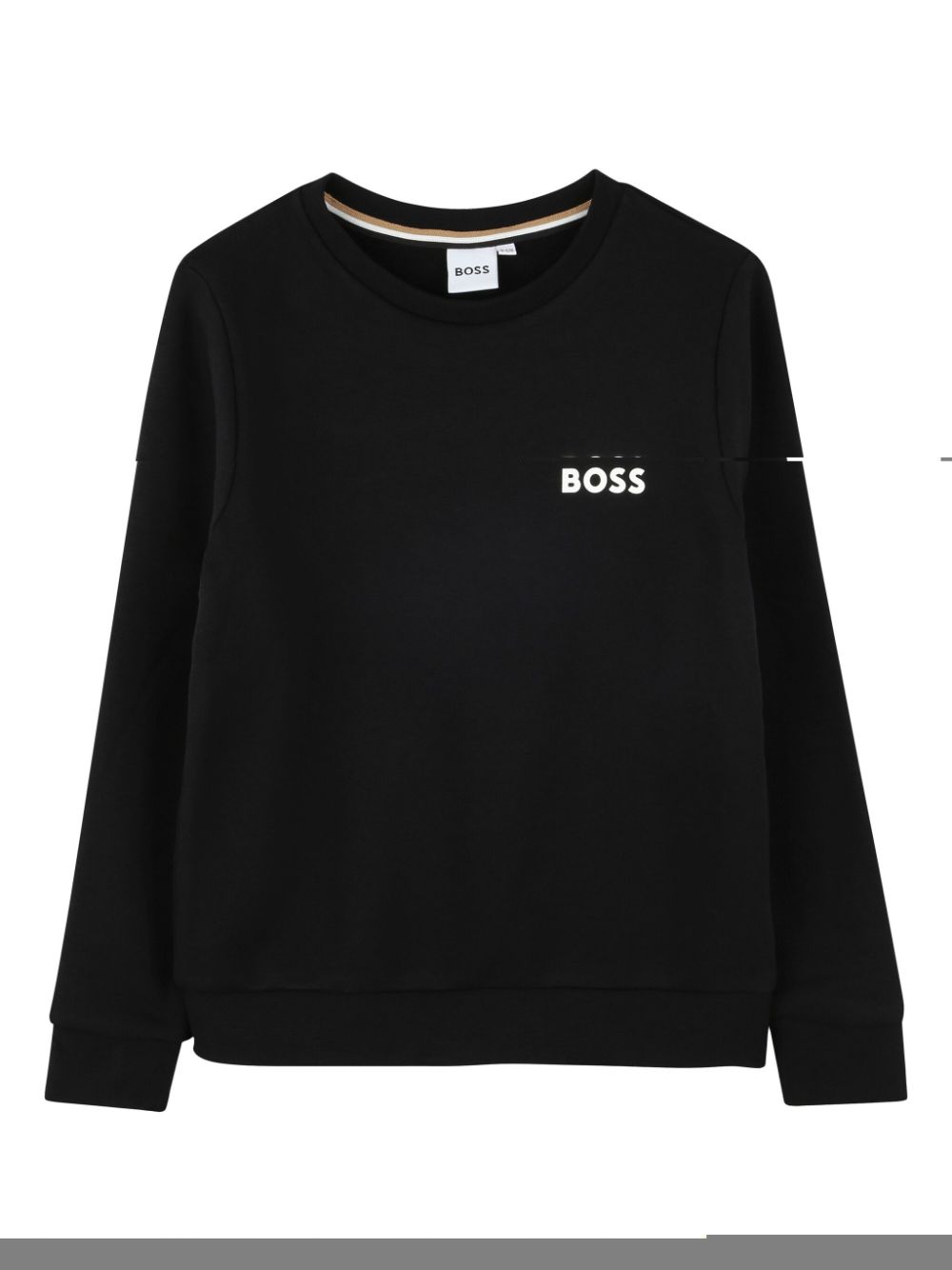 BOSS Kidswear logo-print tracksuit set - Zwart