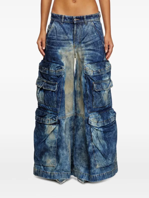 GOODY-JAPAN公式アカウント01 専用‼️dieselcargopants Diesel x Damiano David D-Giappo Jeans | Blue | FARFETCH
