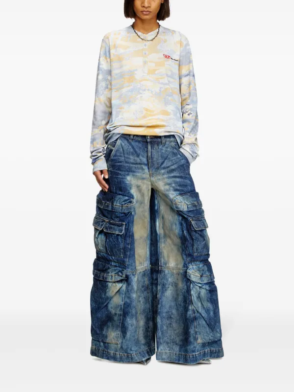 Diesel x Damiano David D-Giappo Jeans | Blue | FARFETCH