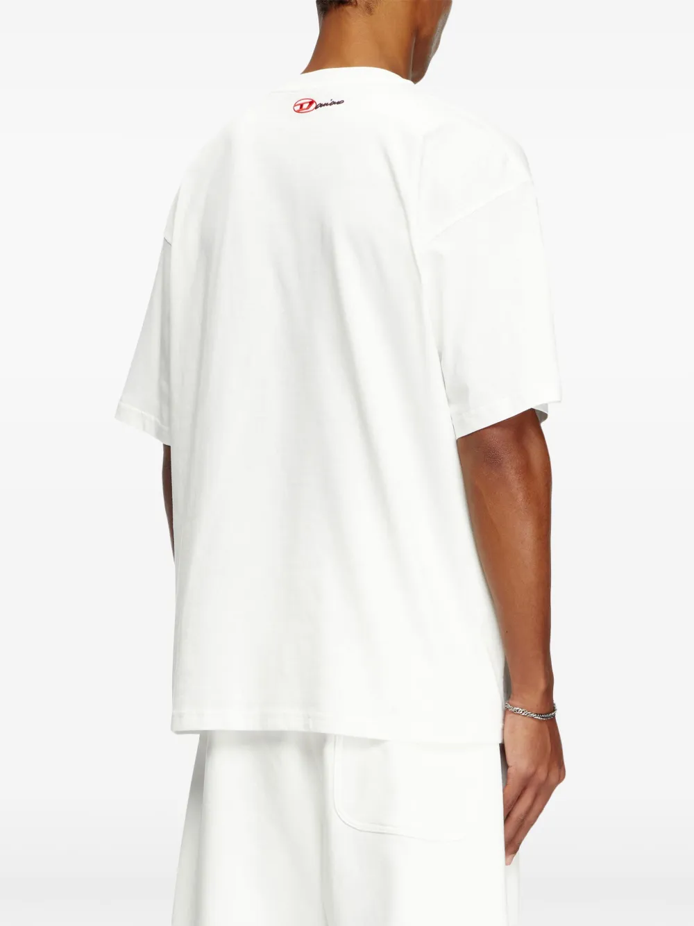 T-shirt Damiano David Unisexe - Manches Courtes - Coton - Pour Fans De Måneskin Et Style Streetwear
